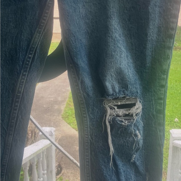 Abercrombie & Fitch The Mom High Rise Jeans 34/18 - Picture 4 of 5